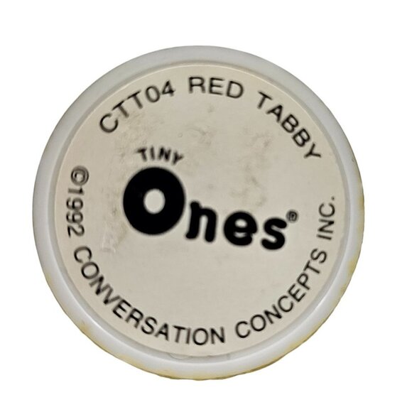 Conversation Concepts Tiny Ones RED TABBY Collectible Figure Cat Kitten Décor - Picture 9 of 12